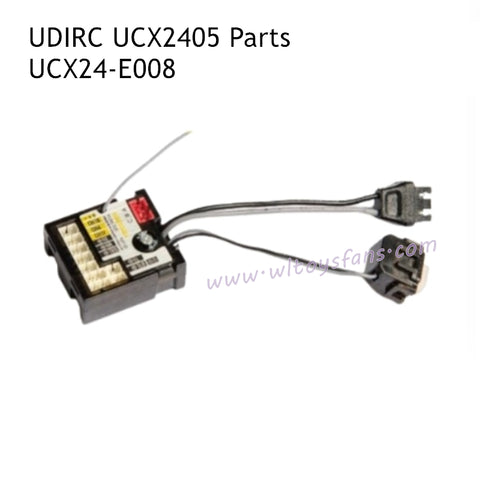 UDIRC UCX2405 Parts Brushless Speed Control and Recceiver UCX24-E008
