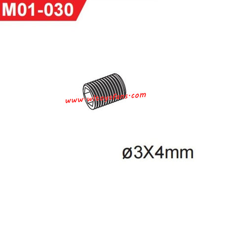 UDIRC UD1001 Parts 3X4mm Set Screw M01-030