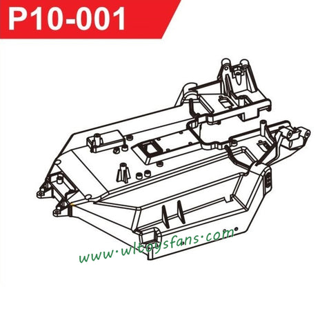 UDIRC UD1001 RC Car Parts Chassis P10-001