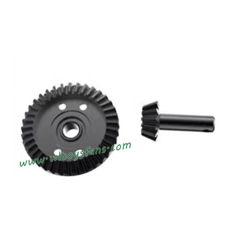 UDIRC UD1001 RC Car Parts Manganese Steel Large Cone Gear and One Piece Shaft Cone Gear