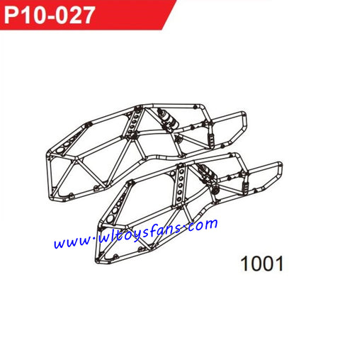 UDIRC UD1001 RC Car Parts Marin Body Of Roll Cage P10-027
