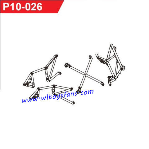 UDIRC UD1001 RC Car Parts Middle Roll Cage P10-026