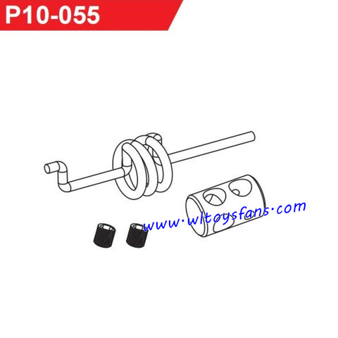 UDIRC UD1001 RC Car Parts Shift Draw Spring Set P10-055