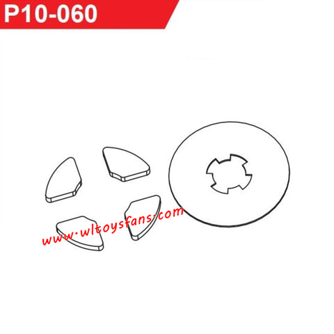 UDIRC UD1002 1002se Parts Clutch Friction Plate Set P10-060