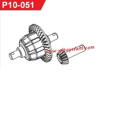 UDIRC UD1002 1002se Parts Front Differential Assembly P10-051
