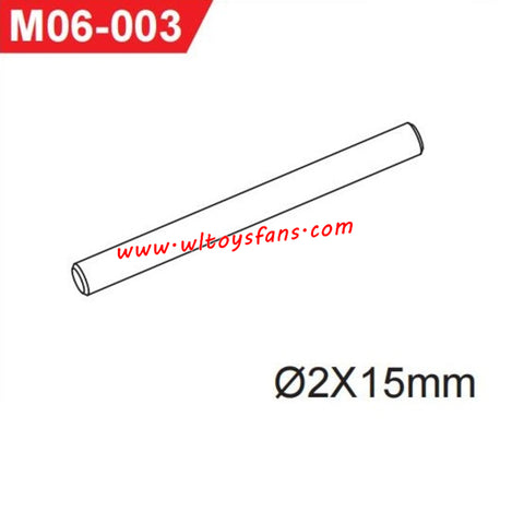 UDIRC UD1002 1002se RC Car Parts 2x15mm Pins M06-003