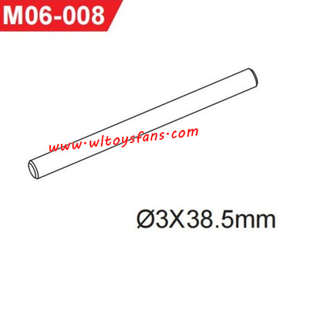 UDIRC UD1002 1002se RC Car Parts 3x38.5mm Front Shock Absorber Pin M06-008
