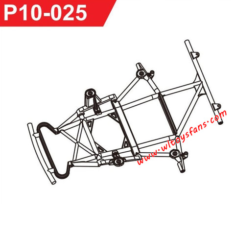UDIRC UD1002 1002se RC Car Parts Front Roll Cage P10-025