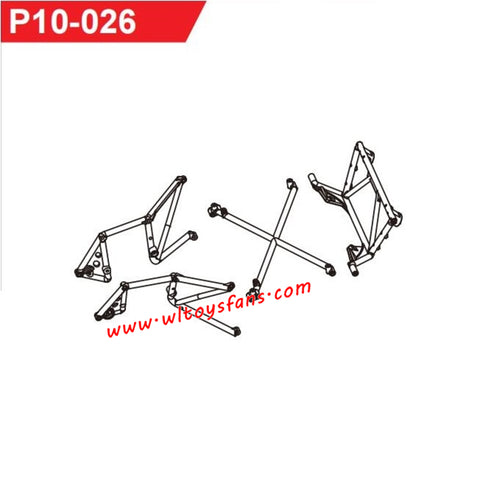UDIRC UD1002 1002se RC Car Parts Middle Roll Cage P10-026