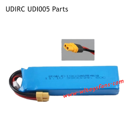 UDIRC UDI005 RC Boat Parts 11.1V 3300mAh Battery XT 60 Plug 25C