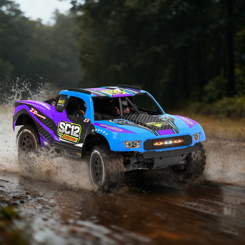 ZD RACING SC12 RC Car Ready to Run Version, Complete 4WD Off-Road Buggy with Remote Control