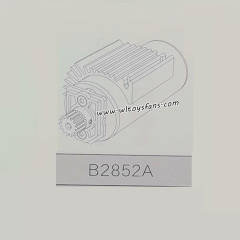 MJX Hyper Go 14211 Short Course RC Truck Parts Motor Assembly B2852A