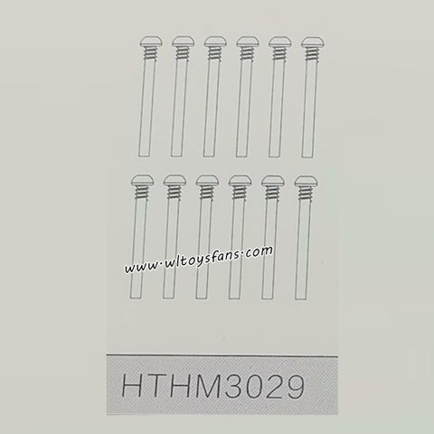 MJX Hyper Go 14211 Short Course RC Truck Parts Screws HTHM3029